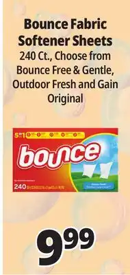 Ocean State Job Lot Bounce Free & Gentle Dryer Sheets 240 Count offer