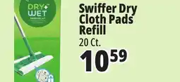 Ocean State Job Lot Swiffer Sweeper Dry Sweeping Cloth Refills Febreze Lavender 52-count offer