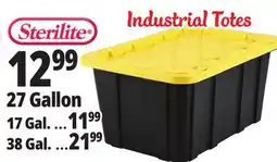 Ocean State Job Lot Sterilite Industrial Strong Box Tote 27 Gal offer
