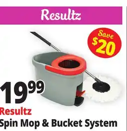 Ocean State Job Lot Spin Mop & Bucket System offer