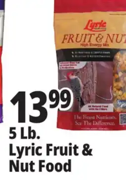 Ocean State Job Lot Lyric Fruit and Nut High Energy Wild Bird Food Mix 5 lbs offer