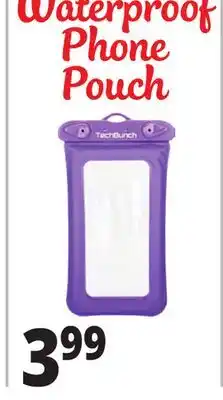 Ocean State Job Lot TechBunch Floating Universal Waterproof Pouch offer