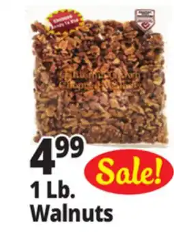 Ocean State Job Lot Star Snacks Shelled Walnuts 1 lb offer