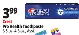 Ocean State Job Lot Crest Pro Health Toothpaste offer