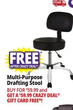 Ocean State Job Lot Multi-Purpose Drafting Stool offer