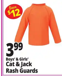 Ocean State Job Lot Cat & Jack Rash Guards offer