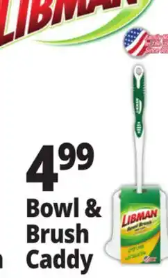 Ocean State Job Lot Libman Bowl Brush & Caddy 2 Piece offer