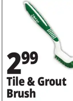 Ocean State Job Lot Libman Tile and Grout Brush offer