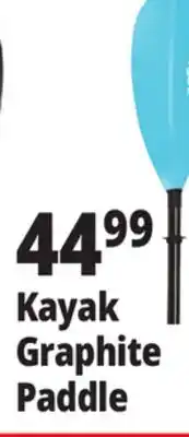 Ocean State Job Lot HydroPro Graphite Kayak Paddle 86 offer