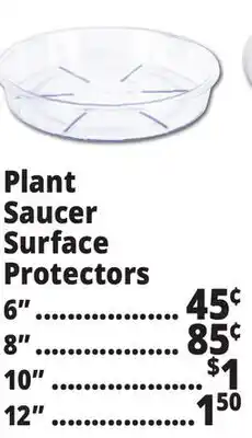 Ocean State Job Lot Plant Saucer Surface Protectors offer