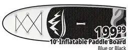 Ocean State Job Lot Lange DriftReign Inflatable Paddle Board Black/White offer