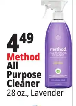 Ocean State Job Lot Method All Purpose Cleaner offer
