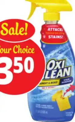 Ocean State Job Lot OxiClean Stain Remover Spray 21.5 oz offer