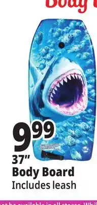 Ocean State Job Lot 37 Body Board offer