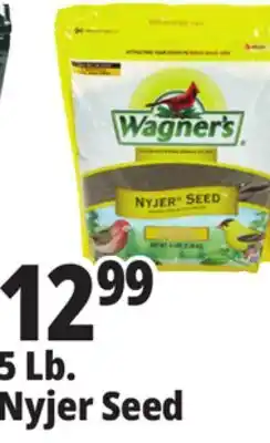 Ocean State Job Lot Wagner's Premium Nyjer Seed 5 lbs offer