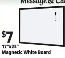 Ocean State Job Lot 17x23 Magnetic White Board offer