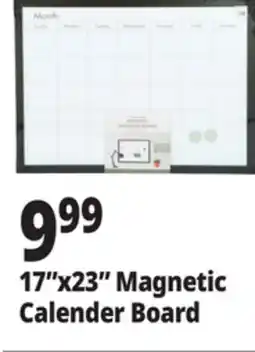 Ocean State Job Lot 17x23 Magnetic Calender Board offer