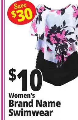 Ocean State Job Lot Women's Brand Name Swimwear offer