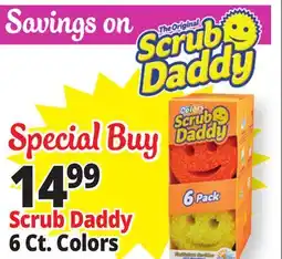 Ocean State Job Lot Scrub Daddy 6 Ct. Colors offer