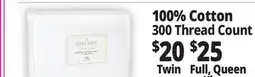 Ocean State Job Lot 300 Thread Count Sheets offer
