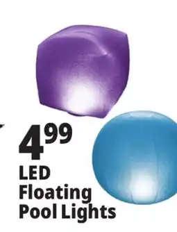 Ocean State Job Lot Outdoor Living Accents Floating Solar Pool Light 4.3 offer
