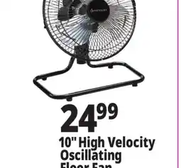 Ocean State Job Lot Penguin 10 High Velocity Desk Fan offer