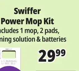 Ocean State Job Lot Swiffer Power Mop Cleaning Kit 6 Piece offer