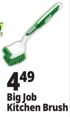 Ocean State Job Lot Big Job Kitchen Brush offer