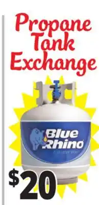 Ocean State Job Lot Blue Rhino Propane Tank Exchange offer
