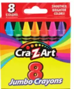 Ocean State Job Lot Cra-Z-Art Jumbo Crayons 8 Piece offer