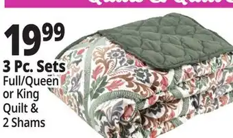 Ocean State Job Lot 3 PC. Sets Quilts offer