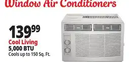 Ocean State Job Lot Cool-Living 5 000 BTU Window Air Conditioner offer