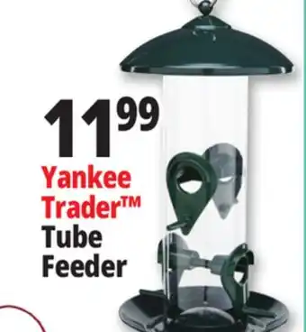 Ocean State Job Lot Yankee Trader Tube Bird Feeder offer