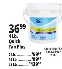Ocean State Job Lot 4 Lb. Quick Tab Plus offer
