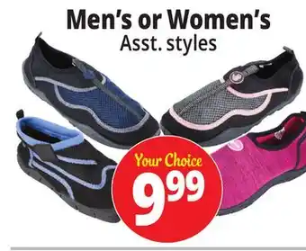 Ocean State Job Lot Men's or Women's Water Shoes offer