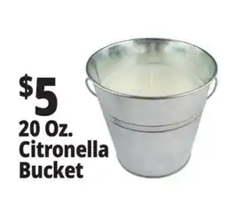 Ocean State Job Lot 20 Oz. Citronella Bucket offer