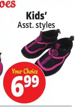 Ocean State Job Lot Kids' Water Shoes offer