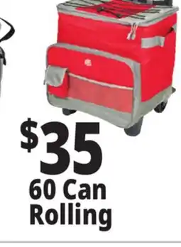 Ocean State Job Lot North Peak Hard Lined Rolling Cooler 60-can offer