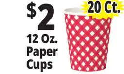 Ocean State Job Lot 12 Oz. Paper Cups offer