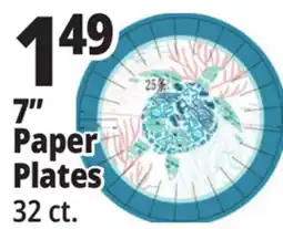 Ocean State Job Lot 7 Paper Plates offer