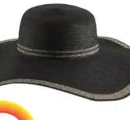 Ocean State Job Lot Extra-Wide Brim Straw Sun Hat offer