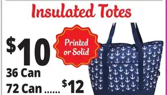 Ocean State Job Lot Insulated Totes offer