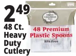 Ocean State Job Lot 48 Ct. Heavy Duty Cutlery offer