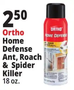 Ocean State Job Lot Ortho Home Defense Ant, Roach & Spider Killer offer