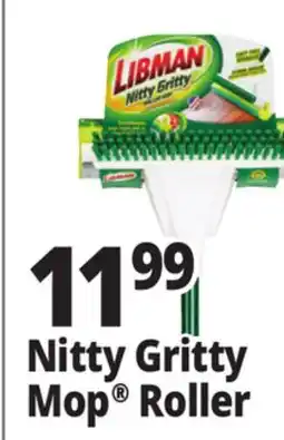 Ocean State Job Lot Libman Nitty Gritty Roller Mop offer