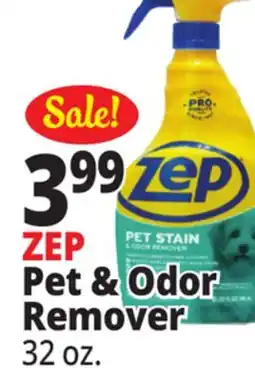 Ocean State Job Lot ZEP Pet Stain and Odor Remover 32 oz offer
