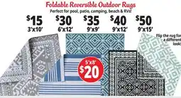Ocean State Job Lot Reversible Patio Rugs offer