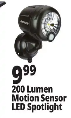 Ocean State Job Lot 200 Lumen Motion Sensor LED Spotlight offer