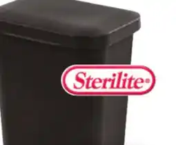 Ocean State Job Lot Sterilite Step-On Black Wastebasket 11.9 Gal offer