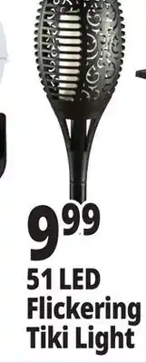 Ocean State Job Lot 51 LED Flickering Tiki Light offer